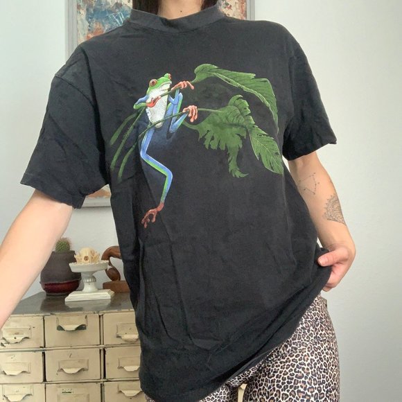 Vintage Tree Frog T-shirt - Picture 2 of 4